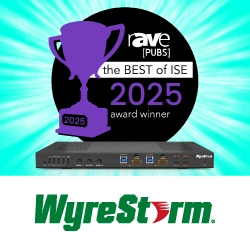 WyreStorm MX-0403-H3-MST удостоен награды rAVe Award за инновационное BYOD-решение