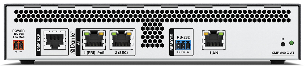 Extron XMP 240 Матричный процессор расширения с 24 каналами AEC и Dante -03 Extron XMP 240 Матричный процессор расширения с 24 каналами AEC и Dante -03