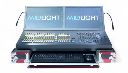 Пульт управления сценическим освещением; контроль до 4096 параметров