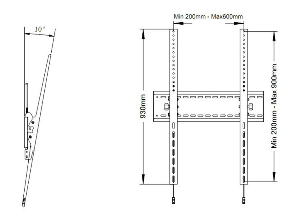 Multibrackets M0926 Настенный кронштейн для ЖК панелей 63-110 дюймов-22 Multibrackets M0926 Настенный кронштейн для ЖК панелей 63-110 дюймов-22