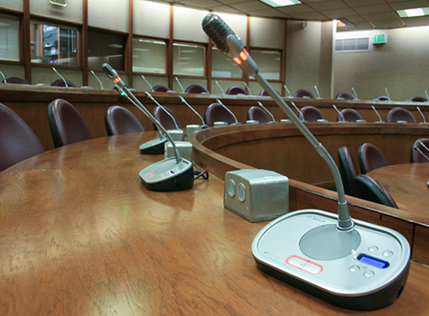 Типовые решения для залов заседаний