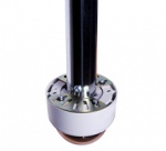 SYSTEM 2 - Крепление для купольной камеры на штангу 50 мм, макс. нагрузка 25 кг, цвет - цинк