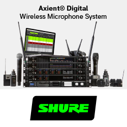 Shure обеспечивает безупречный звук церемонии MTV Video Music Awards 