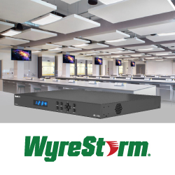 Новинка для сферы образования: матричный коммутатор WyreStorm MX-0804-EDC