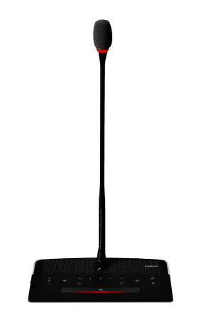 Универсальный пульт с поддержкой функций голосования и выбора языка (микрофон и лицензии заказываются отдельно)