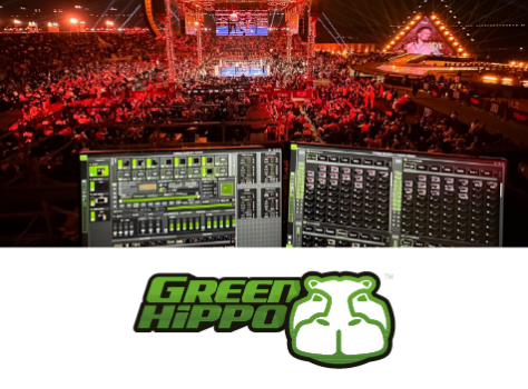 Green Hippo превращает пирамиды Египта в зрелищный фон