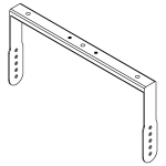 Лира для горизонтального подвеса R8. Цвет черный