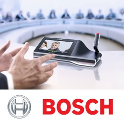Старт продаж новейшей конференц-системы Bosch DCN multimedia
