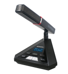 Настольный проводной пульт председателя с функцией голосования и синхронного перевода, с несъёмным микрофоном