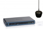 Хаб для переговорных комнат. В комплекте потолочный микрофон DCM-1 и SCR-20. Цвет чёрный