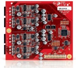 Карта расширения для установки в Tesira EX-MOD. 4 выхода с микрофонным/ линейным уровнем сигнала