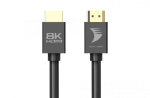 Кабель HDMI 2.1 - 8K60, 48Gbps, CL3 Rating (1м)
