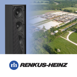 UBX от Renkus-Heinz на площадках королевского конного завода