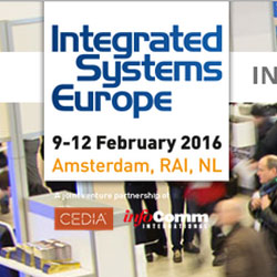 Приглашаем первыми увидеть новинки Vaddio, Lumens, Arthur Holm, Bosch на выставке ISE'16