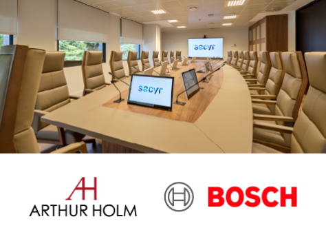 Sacyr Workplace: премиальное переговорное пространство с Arthur Holm и Bosch 