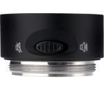 Пассивный модульный выключатель звука для ручных передатчиков радиосистем, черный  