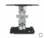 Крепление проектора массой до 20 кг, регулировка поворота 360º и наклона до 30º, черный цвет