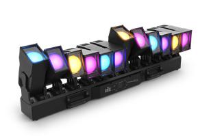 Светодиодный линейный прожектор с моторизованным приводом TILT 12х45Вт RGBW светодиодов