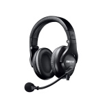 Двусторонняя головная гарнитура с микрофоном, без кабеля