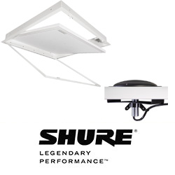 Новые аксессуары Shure для инсталляции микрофонов Microflex Advance