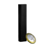 Ультра-миниатюрный громкоговоритель, 10 см, алюминиевый корпус, цвет черный