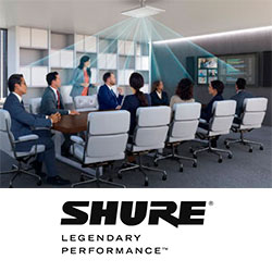 Микрофонные массивы SHURE MICROFLEX ADVANCE доступны для заказа