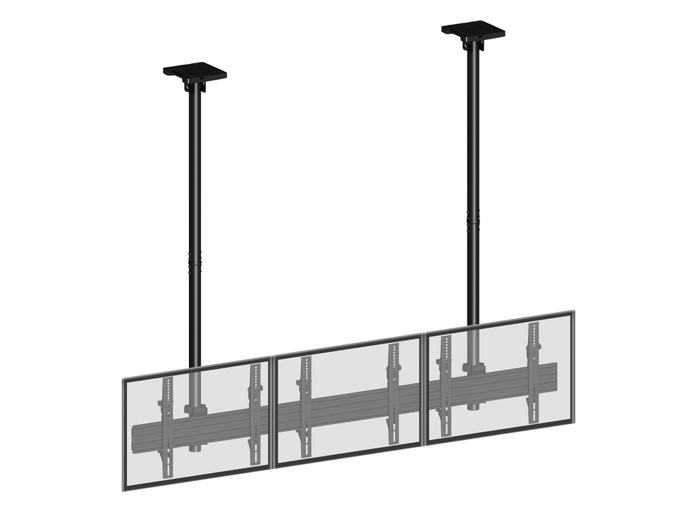 Multibrackets M3477 Потолочное крепление для 3 х ЖК панелей 40-65 Multibrackets M3477 Потолочное крепление для 3 х ЖК панелей 40-65