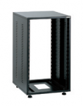 Рэковый шкаф, 8U, глубина 540мм, сталь черного цвета
