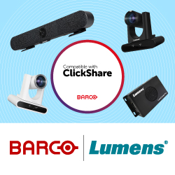 Barco расширяет совместимость с технологией интеллектуального отслеживания Lumens