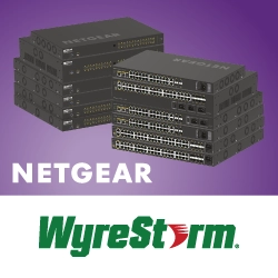 Коммутаторы NETGEAR доступны в России в решениях WyreStorm