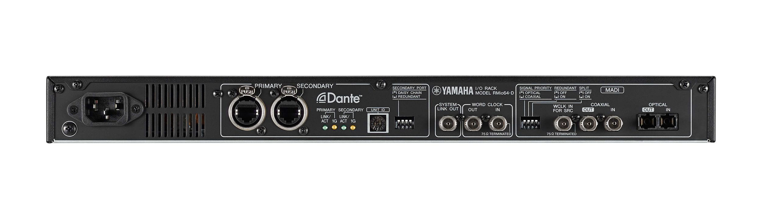 Yamaha RMio64-D Рэк-модуль ввода/вывода-img_04 Yamaha RMio64-D Рэк-модуль ввода/вывода-img_04