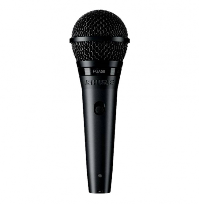 PGA58-QTR-E - Кардиоидный вокальный микрофон c выключателем, с кабелем XLR -1/4' PGA58-QTR-E - Кардиоидный вокальный микрофон c выключателем, с кабелем XLR -1/4'