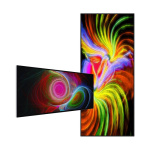 Ультраширокий интерактивный дисплей 105”, разрешение 5K, формат 21:9, 20 касаний