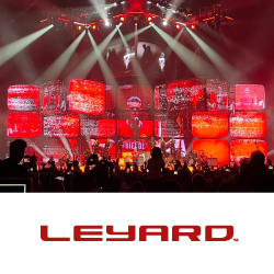 Динамическое LED-решение в турне Робби Уильямса от Leyard