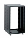 Рэковый шкаф, 26U, глубина 440мм, сталь черного цвета