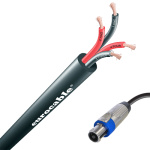 Спикерный кабель 4x2,5мм.кв., разъём металлический Speakon 50A, 3м