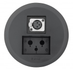 Архитектурный лючок Cable Cubby 100 линейки Series/2 для подключения аудио, видео и питания USB, без блока питания