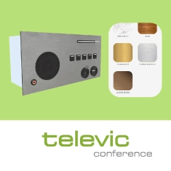 Создание персональных панелей Televic Confidea F с 3D-конфигуратором