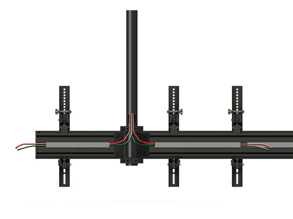 Multibrackets M3477 Потолочное крепление для 3 х ЖК панелей 40-65 Multibrackets M3477 Потолочное крепление для 3 х ЖК панелей 40-65