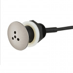 Всенаправленный конденсаторный микрофон, монтируемый в потолок. Цвет никель