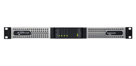 4-канальный инсталляционный усилитель с DSP+ и Dante, 4800 Вт, симметричная нагрузка всех каналов: 4×1200 Вт (8 Ом / 4 Ом), 4×1500 Вт (2 Ом); мост: 3000 Вт (4 Ом), 2400 Вт (8 Ом); Hi‑Z 100/70 В: 4×1200 Вт, 1U