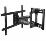 Настенное крепление для плазменной и ЖK-панели, регулировка поворота, наклона и расстояния до опорной поверхности, для больших панелей до 65", цвет - черный