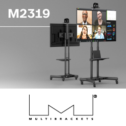 Мобильные стойки от Multibrackets* уже в Москве!  Только на складе Hi-Tech Media