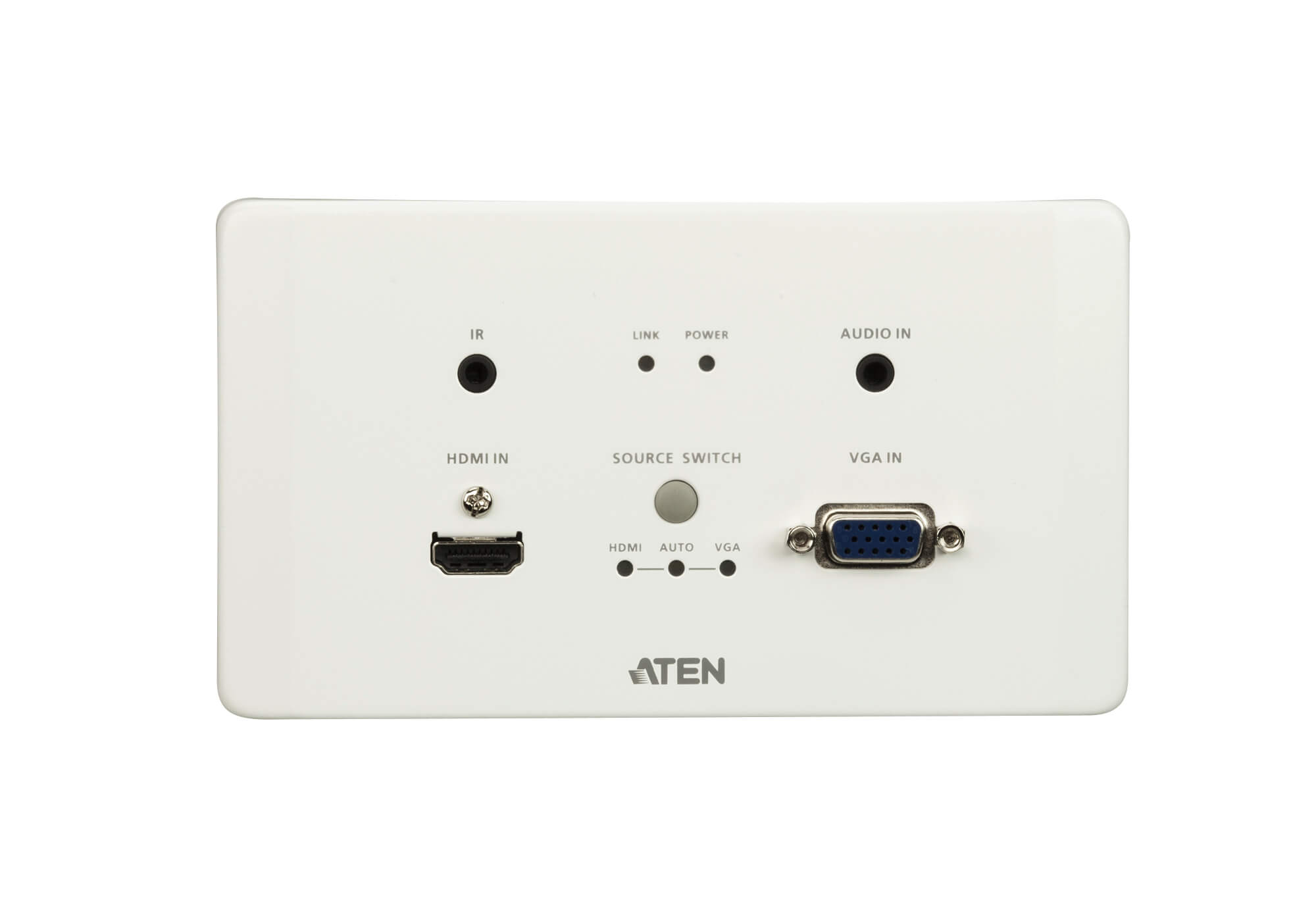 Aten VE2812EUT HDMI & VGA HDBaseT Настенный передатчик с монтажной панелью EU -img_06 Aten VE2812EUT HDMI & VGA HDBaseT Настенный передатчик с монтажной панелью EU -img_06