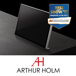 Выдвижные мониторы Arthur Holm DB2 удостоены награды ISE «Best of Show»