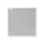 Квадратный потолочный микрофонный массив, встроенный громкоговоритель, белого цвета