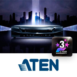 Компания ATEN расширяет срок гарантии до 3 лет