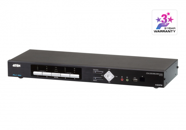 Aten CM1284 - 4-канальный 4K HDMI многооконный процессор с функцией KVM Aten CM1284 - 4-канальный 4K HDMI многооконный процессор с функцией KVM