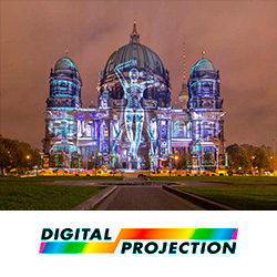 Яркий успех лазерных проекторов Digital Projection на Фестивале света в Берлине