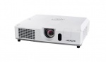 Трехчиповый 3LCD-проектор 5000 лм (с объективом), XGA 1024 x 768, 4:3, одна лампа, 3000:1. Разъемы: HDMI x 1, S-Video, Composite Video, Component Video, 3.5 mm stereo mini jack x 2, RCA jack (L/R) x 1, USB. Вес 4.6кг. Белого цвета